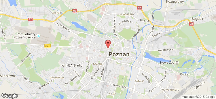 Globis Poznań static map