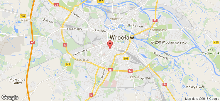 Globis Wrocław static map