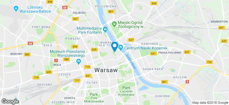 Powiśle Business Center static map