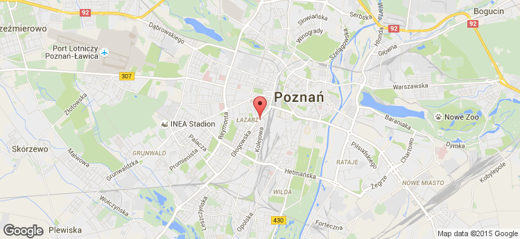 Poznań Business Center static map