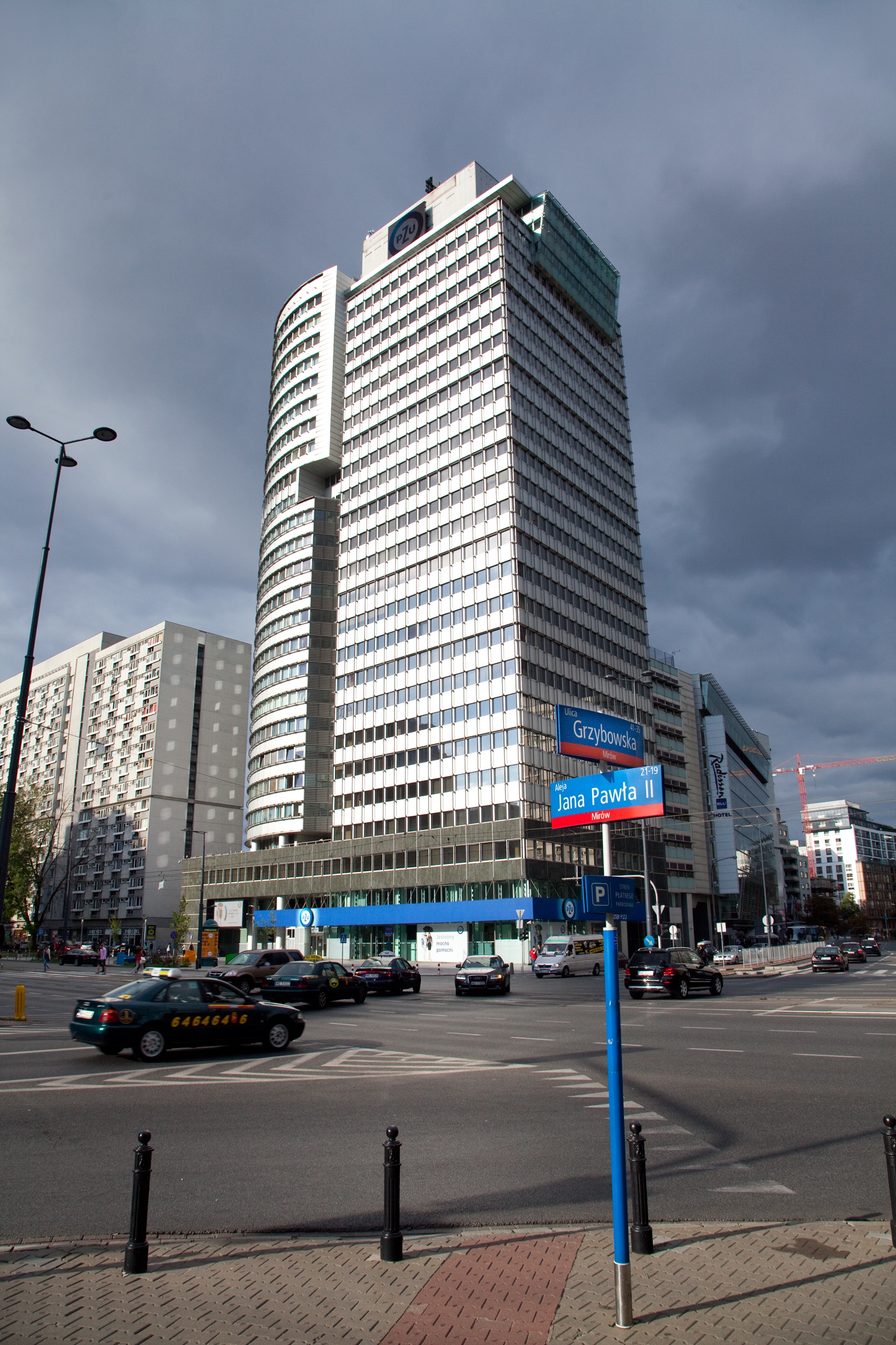 PZU Tower al. Jana Pawła II 24, Śródmieście, Warszawa