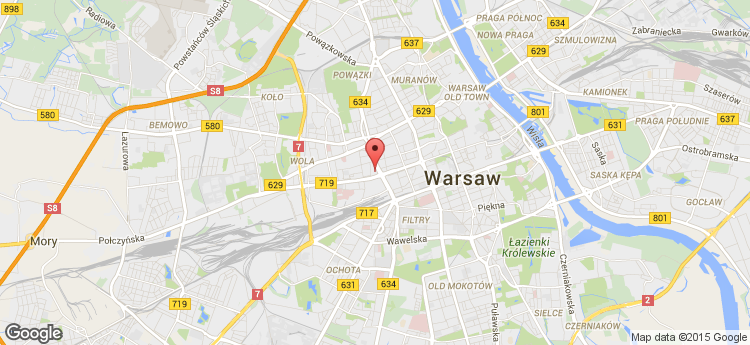 Towarowa 25a static map