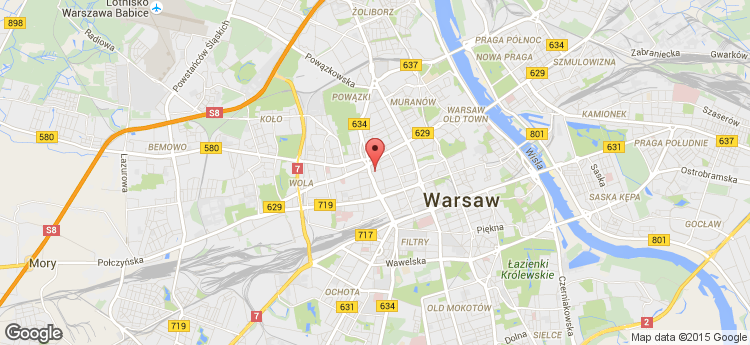 Warsaw Trade Tower static map