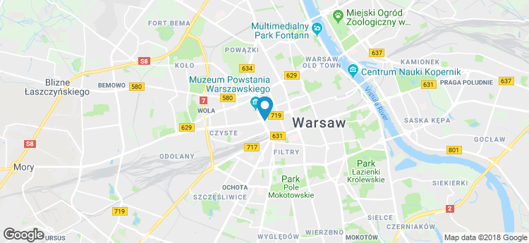 Warsaw Unit static map